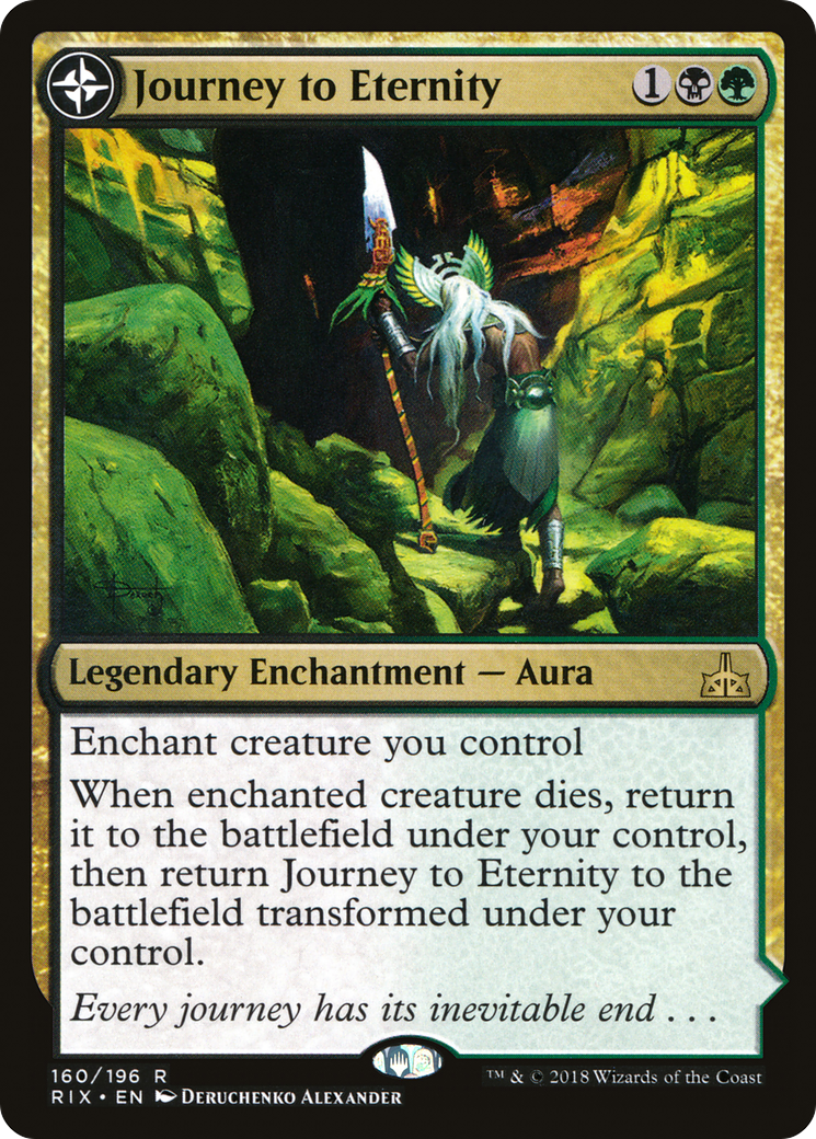 Journey to Eternity // Atzal, Cave of Eternity (RIX-160) (Foil)