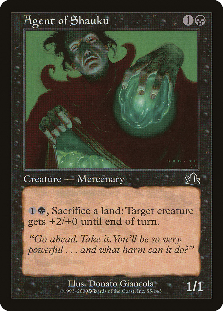 Agent of Shauku (PCY-055) (Foil)