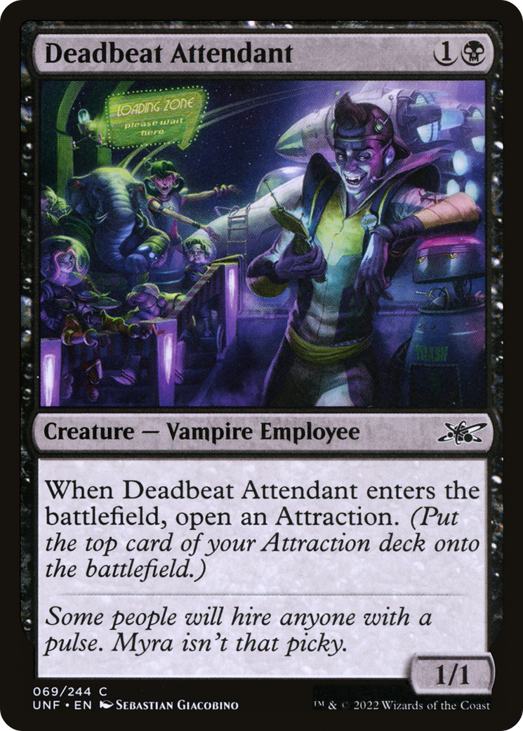 Deadbeat Attendant (UNF-069)