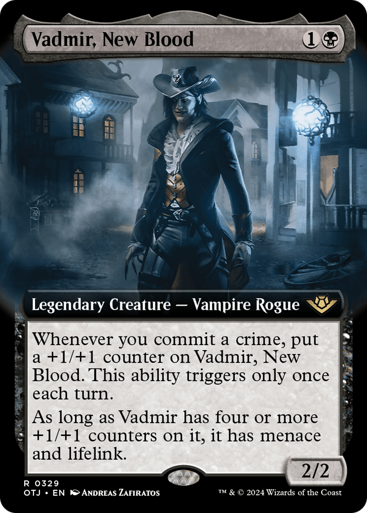 Vadmir, New Blood (OTJ-329) (Extended Art) (Foil)