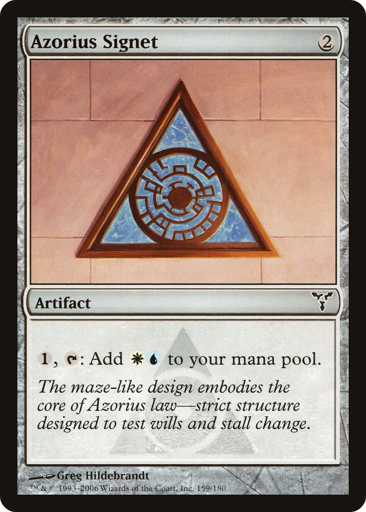Azorius Signet (DIS-159) (Foil)