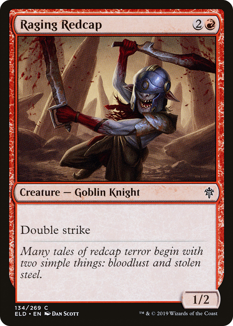 Raging Redcap (ELD-134) (Foil)