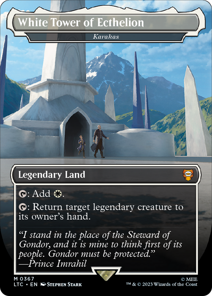 White Tower of Ecthelion / Karakas (LTC-367) (Borderless)
