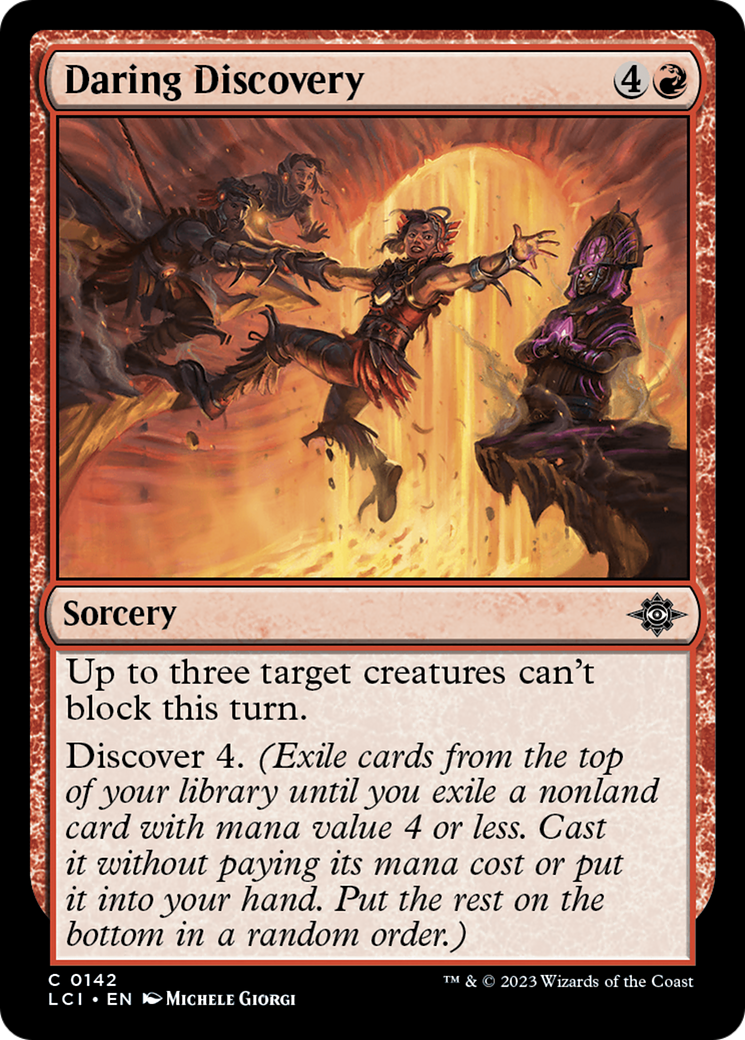 Daring Discovery (LCI-142) (Foil)