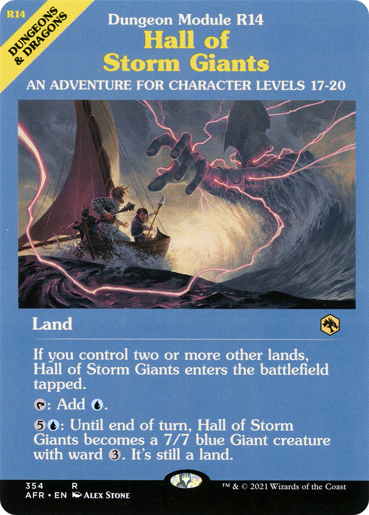 Hall of Storm Giants (AFR-354) (Showcase) (Foil)