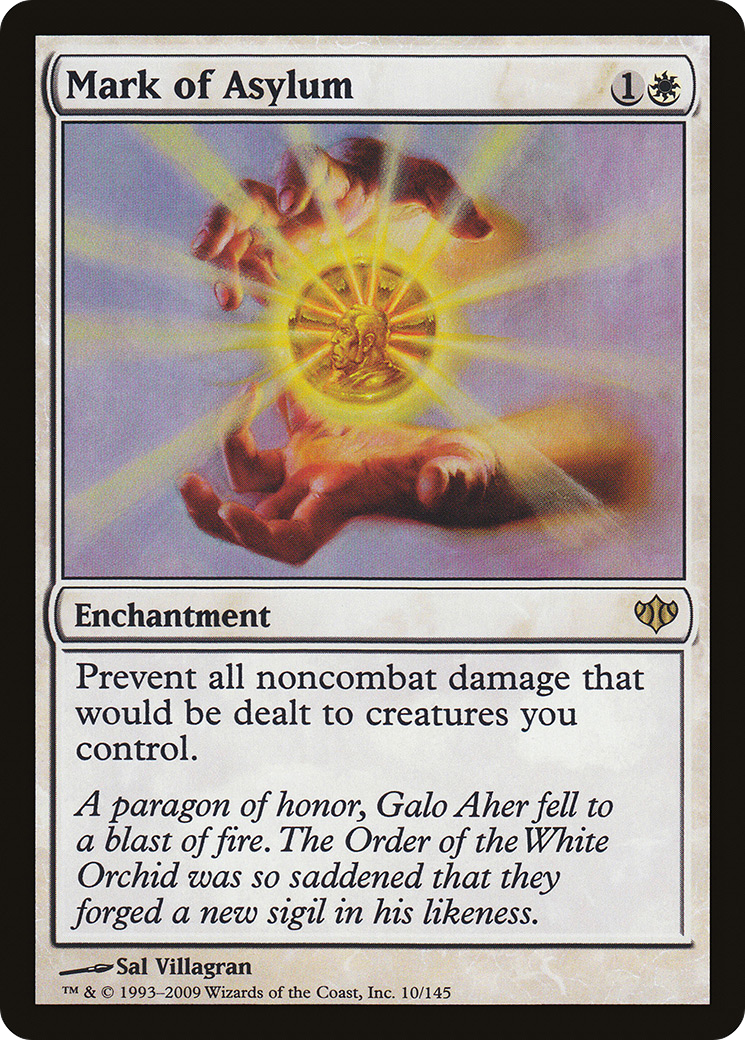 Mark of Asylum (CON-010) (Foil)