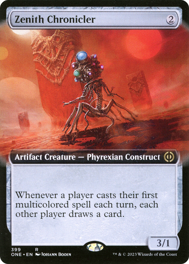 Zenith Chronicler (ONE-399) (Extended Art) (Foil)