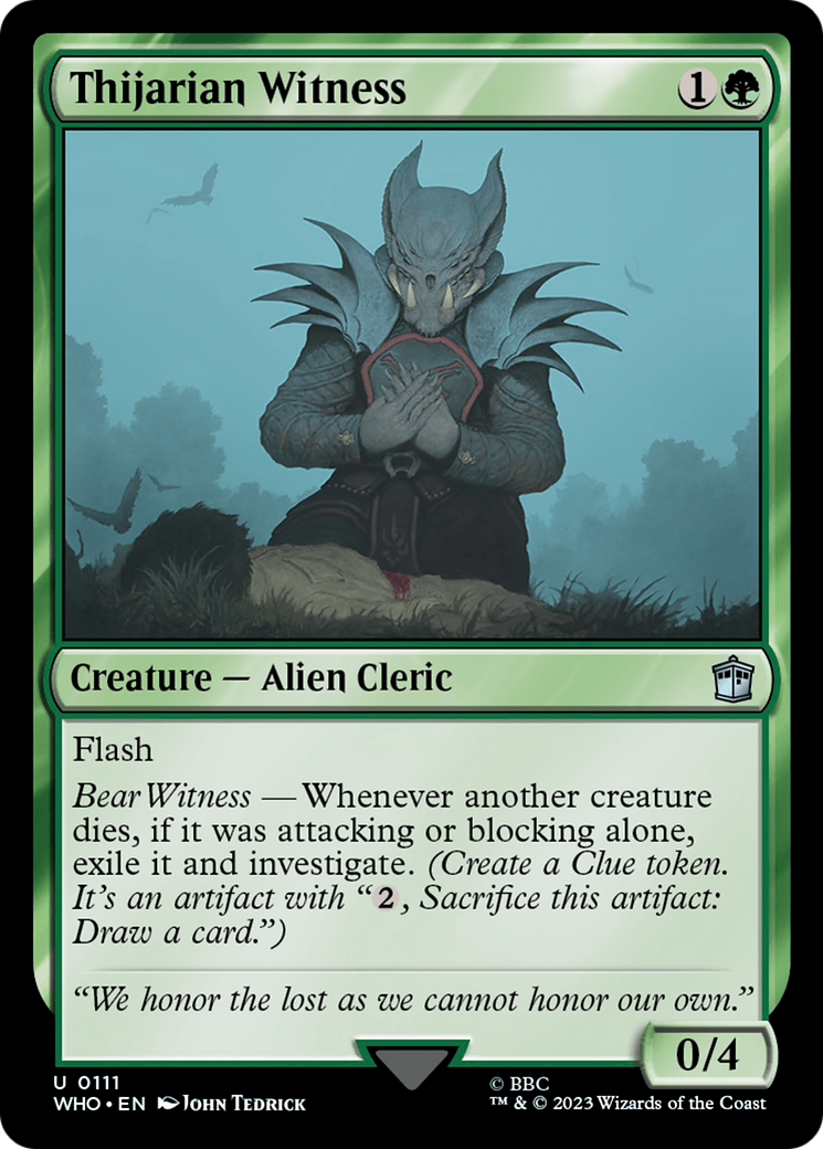 Thijarian Witness (WHO-111) (Foil)
