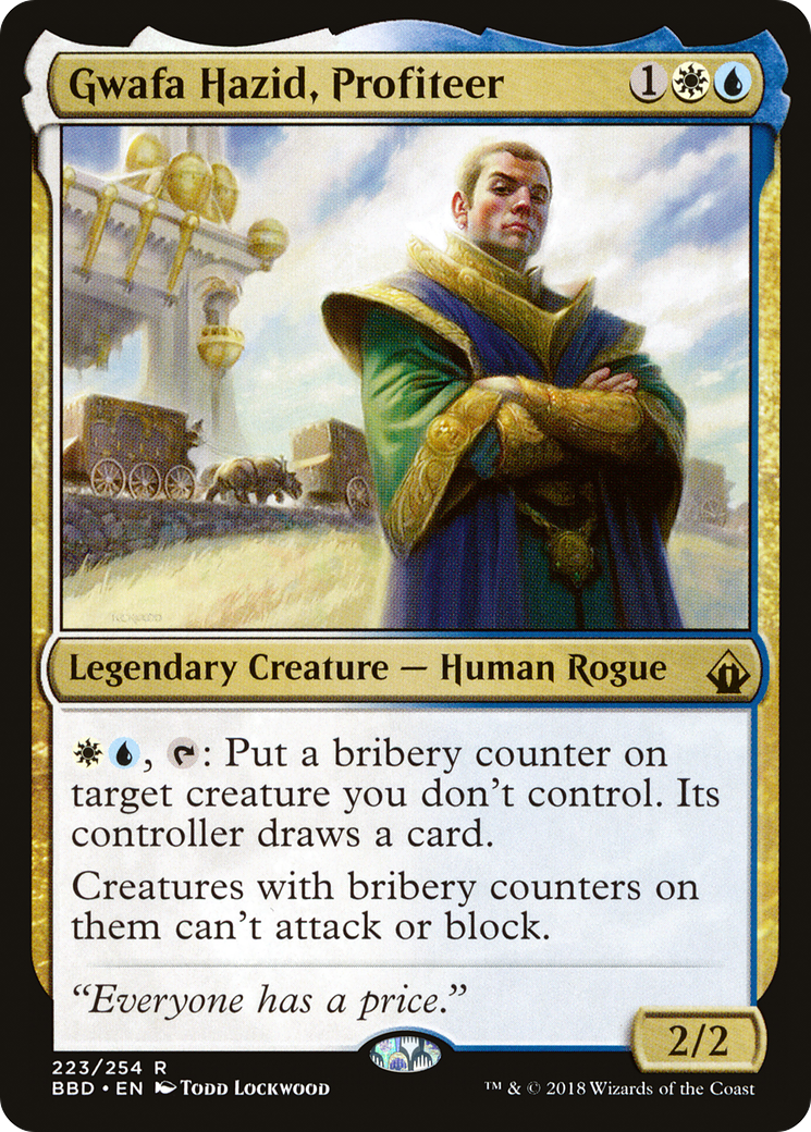 Gwafa Hazid, Profiteer (BBD-223) (Foil)