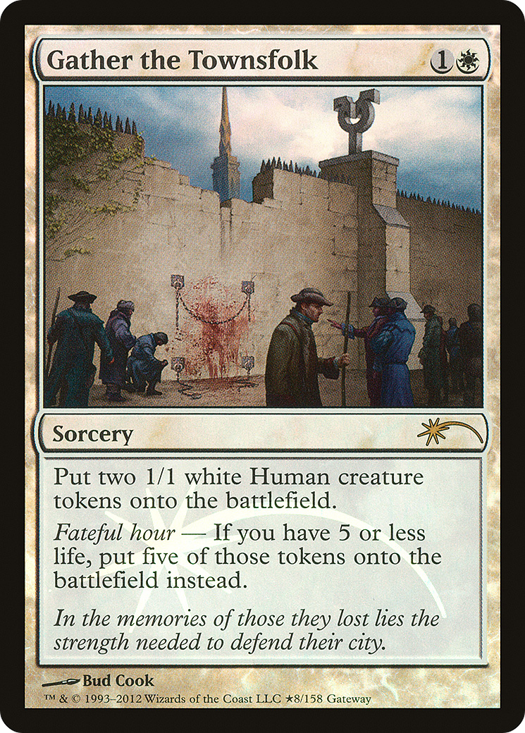 Gather the Townsfolk (PW12-079) (Foil)