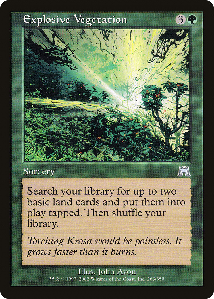 Explosive Vegetation (ONS-263)