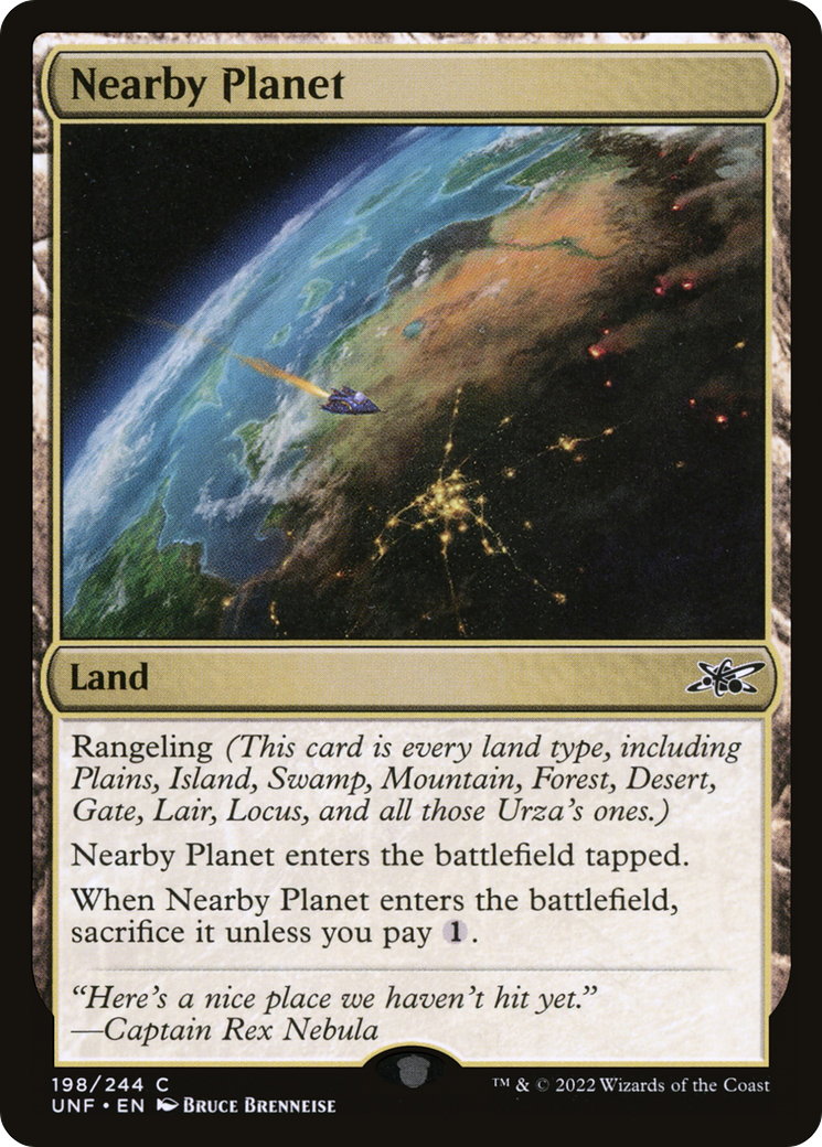 Nearby Planet (UNF-198) (Foil)