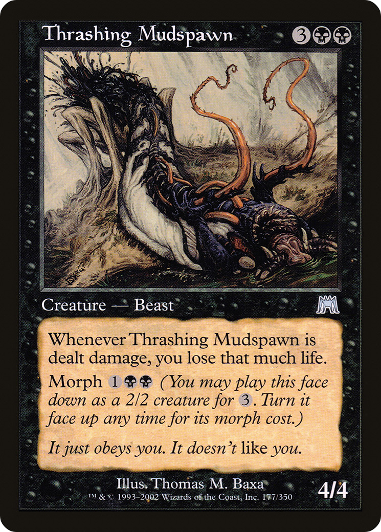Thrashing Mudspawn (ONS-177) (Foil)