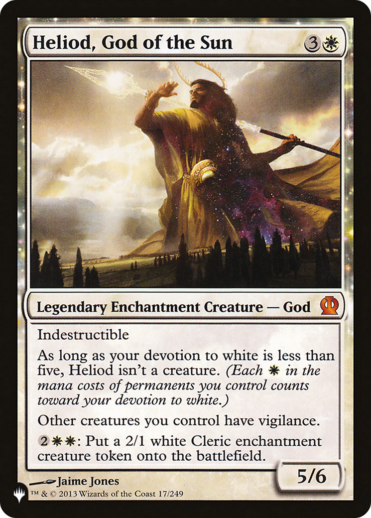 Heliod, God of the Sun (LIST-THS-17)