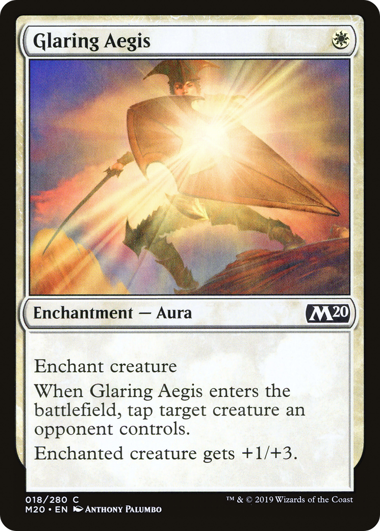 Glaring Aegis (M20-018) (Foil)