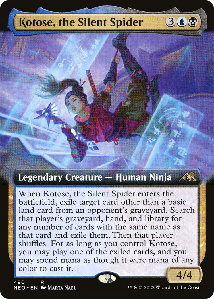 Kotose, the Silent Spider (NEO-490) (Extended Art)