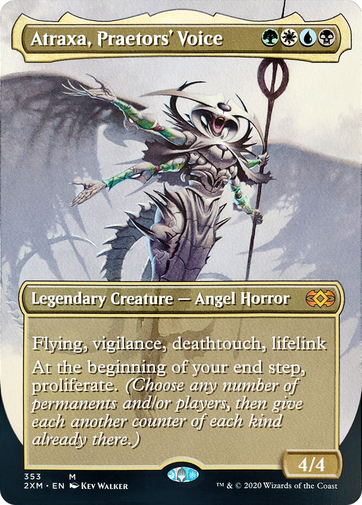 Atraxa, Praetors' Voice (2XM-353) (Borderless)