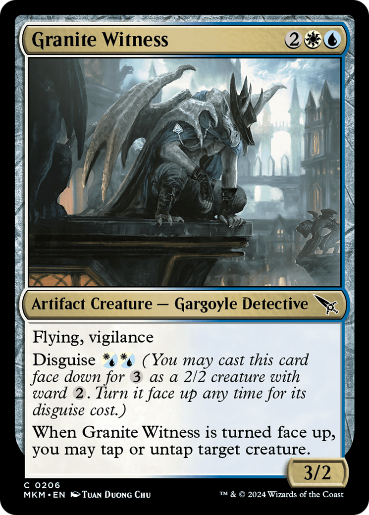 Granite Witness (MKM-206) (Foil)