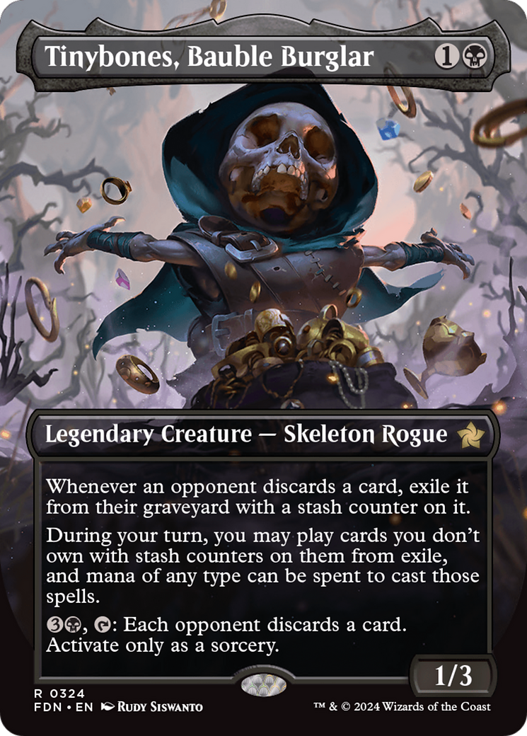 Tinybones, Bauble Burglar (FDN-324) (Borderless) (Foil)