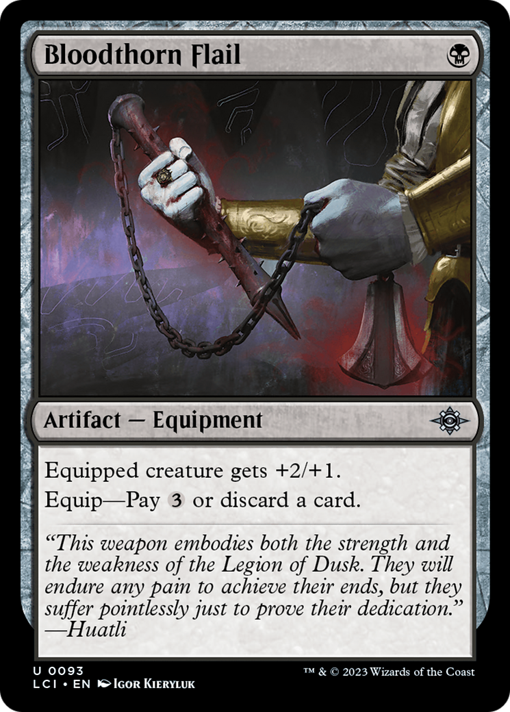 Bloodthorn Flail (LCI-093) (Foil)