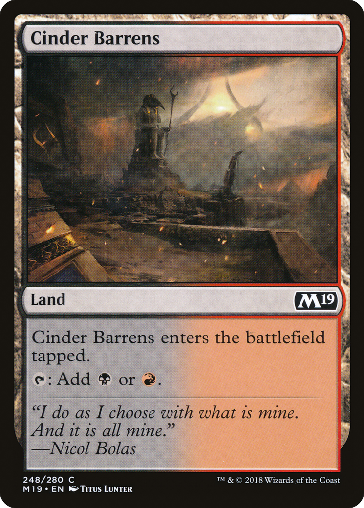 Cinder Barrens (M19-248)