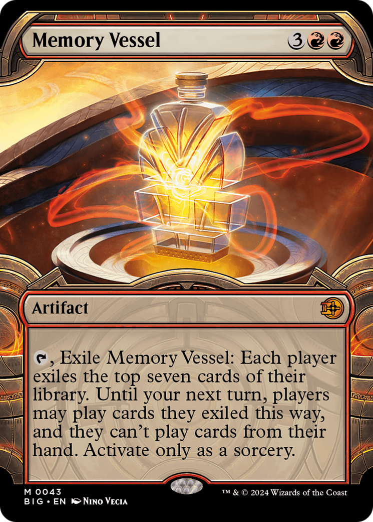 Memory Vessel (BIG-043) (Showcase) (Foil)