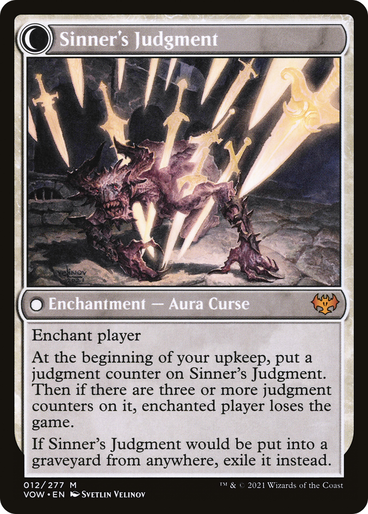 Faithbound Judge // Sinner's Judgment (VOW-012)