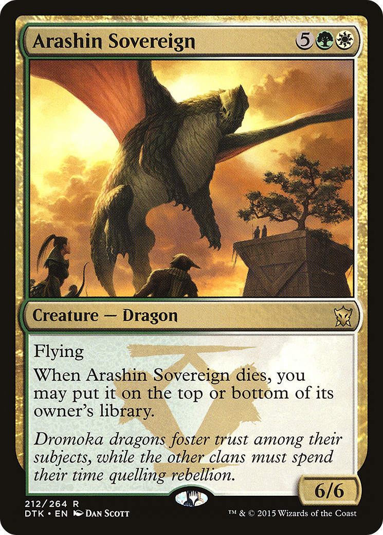 Arashin Sovereign (DTK-212) (Foil)