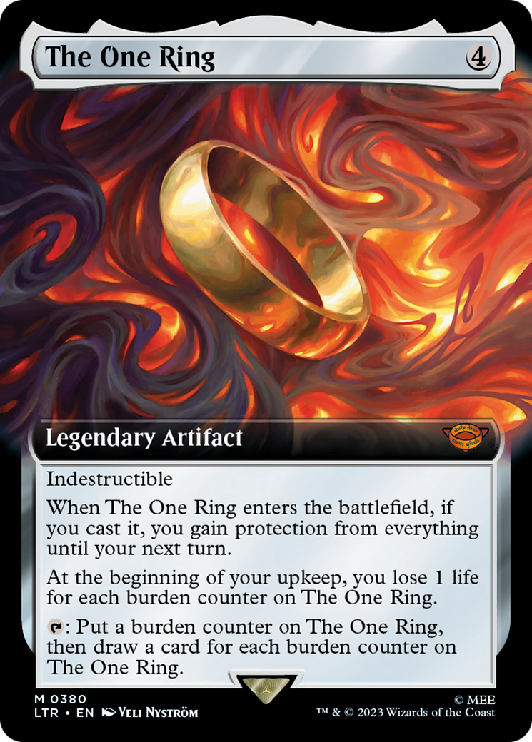 The One Ring (LTR-380) (Extended Art) (Foil)