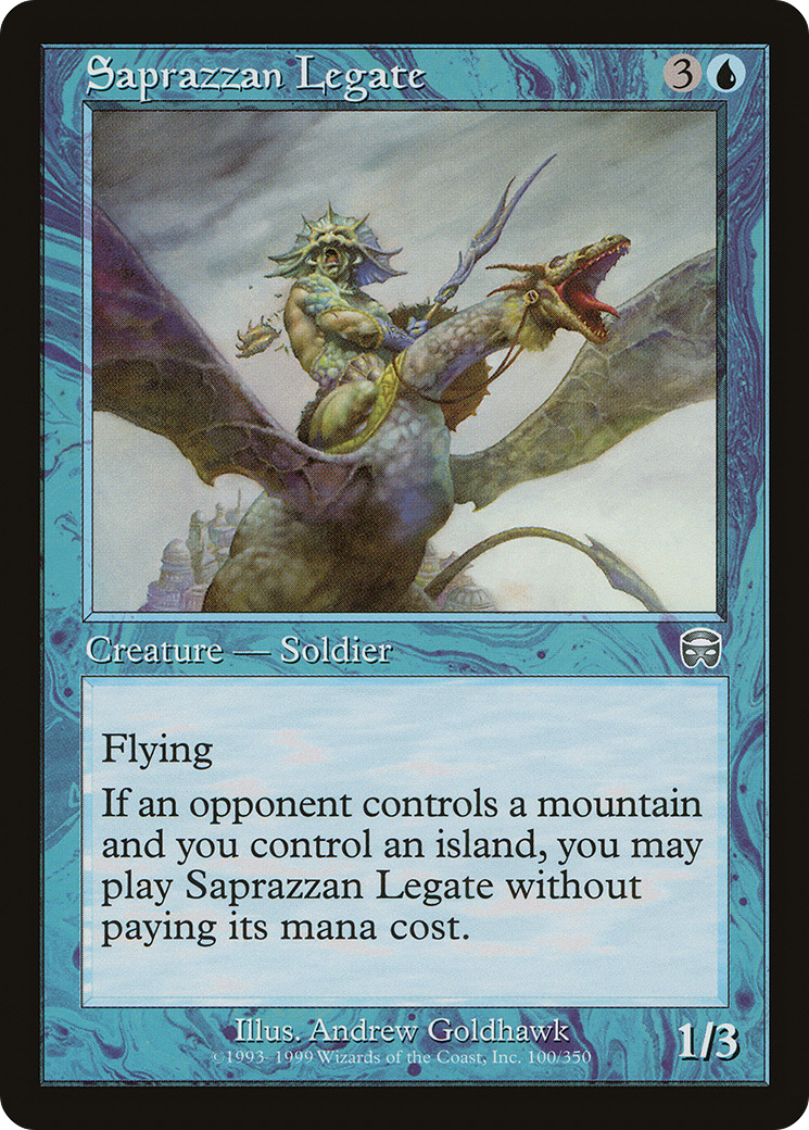 Saprazzan Legate (MMQ-100) (Foil)