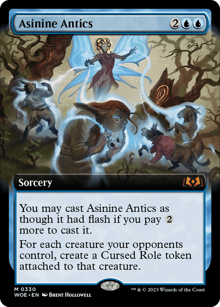 Asinine Antics (WOE-330) (Extended Art)