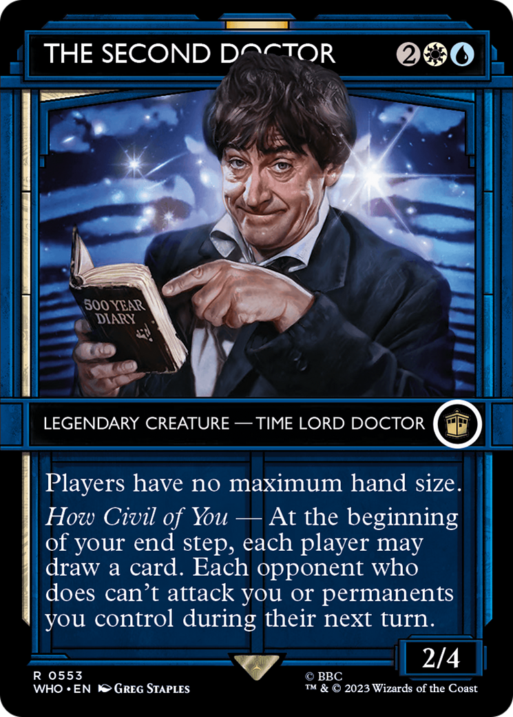 The Second Doctor (WHO-553) (Showcase) (Borderless)