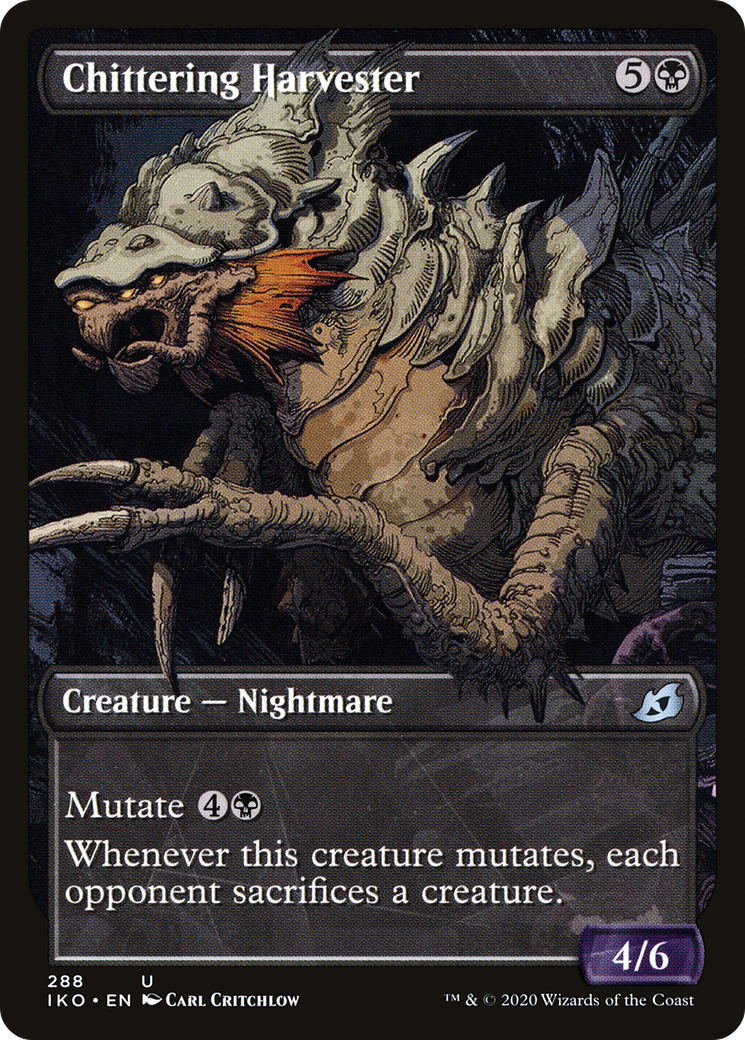 Chittering Harvester (IKO-288) (Showcase) (Foil)
