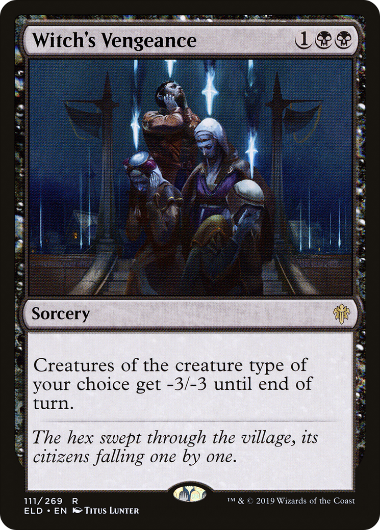Witch's Vengeance (ELD-111) (Foil)