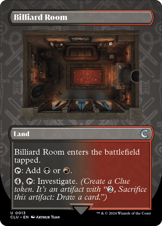 Billiard Room (CLU-013) (Borderless)
