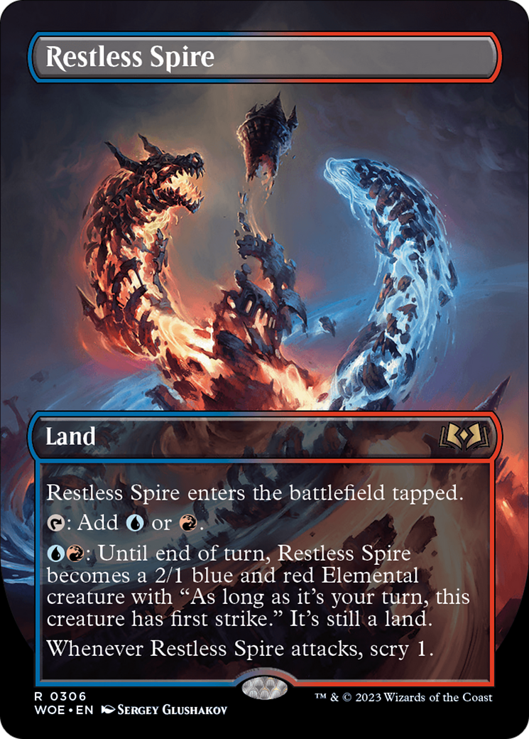 Restless Spire (WOE-306) (Borderless)