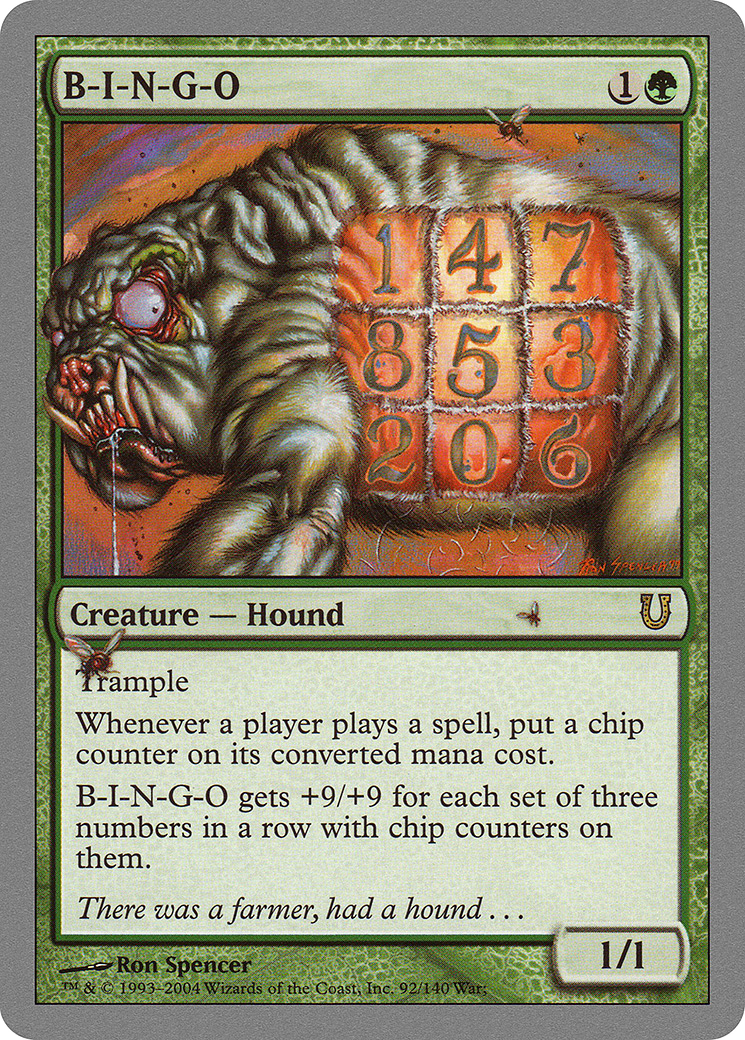 B-I-N-G-O (UNH-092) (Foil)