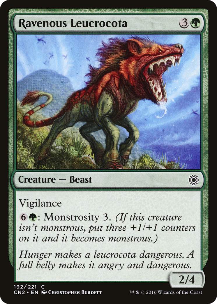 Ravenous Leucrocota (CN2-192)