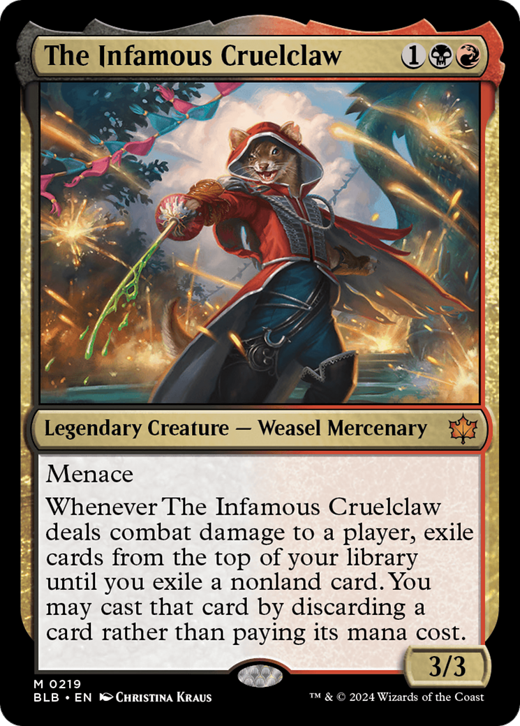 The Infamous Cruelclaw (BLB-219)