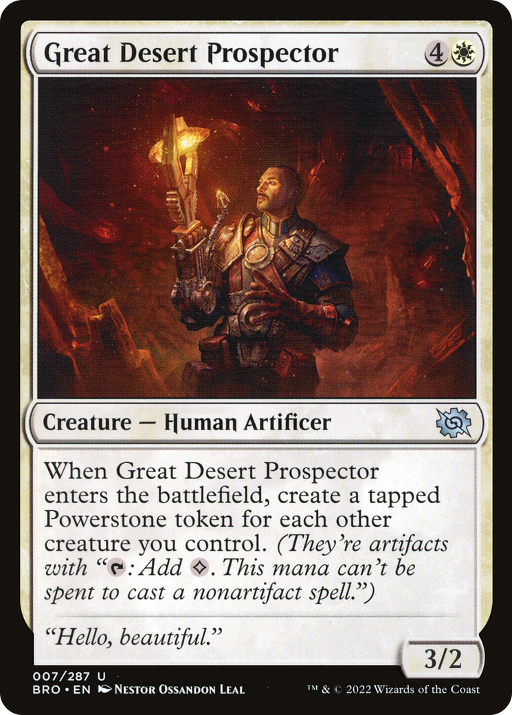 Great Desert Prospector (BRO-007) (Foil)