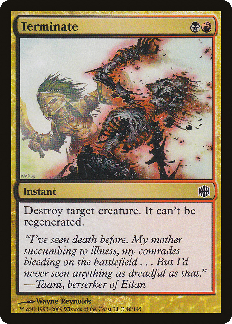 Terminate (ARB-046) (Foil)