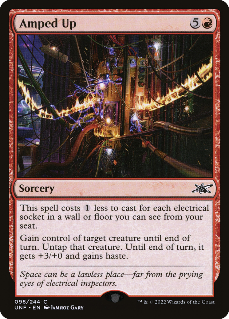 Amped Up (UNF-098) (Foil)