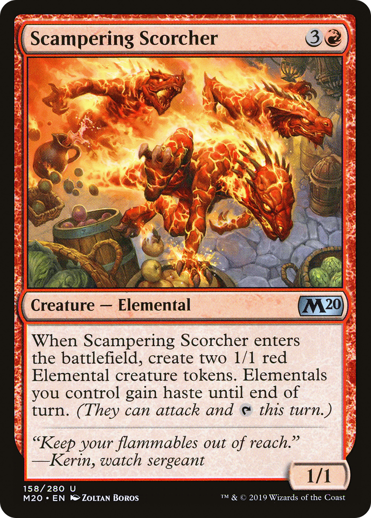 Scampering Scorcher (M20-158)