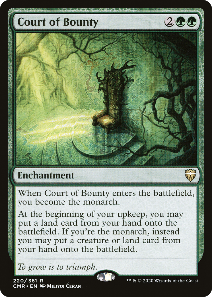 Court of Bounty (CMR-220) (Foil)