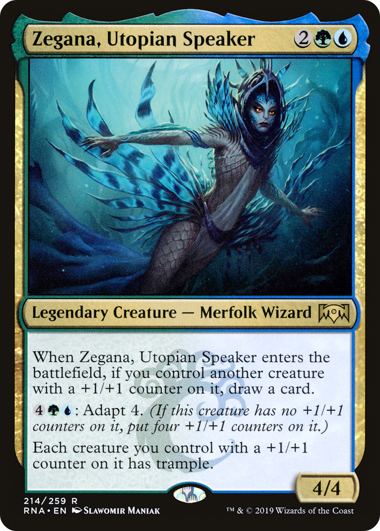 Zegana, Utopian Speaker (RNA-214) (Foil)