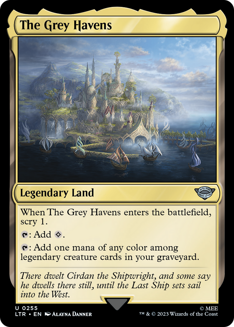 The Grey Havens (LTR-255) (Foil)
