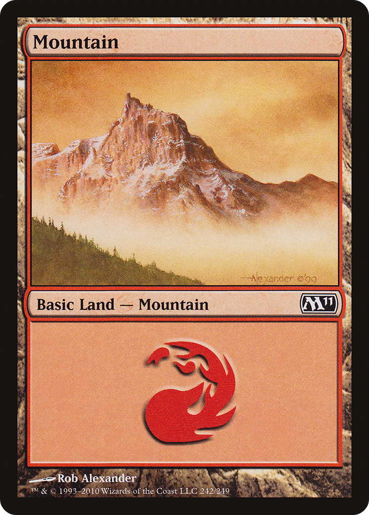 Mountain (M11-242) (Foil)