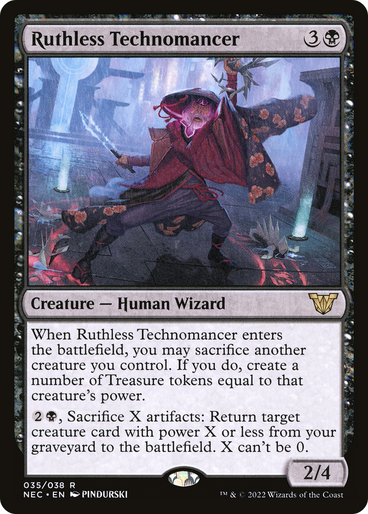 Ruthless Technomancer (NEC-035) (Foil)