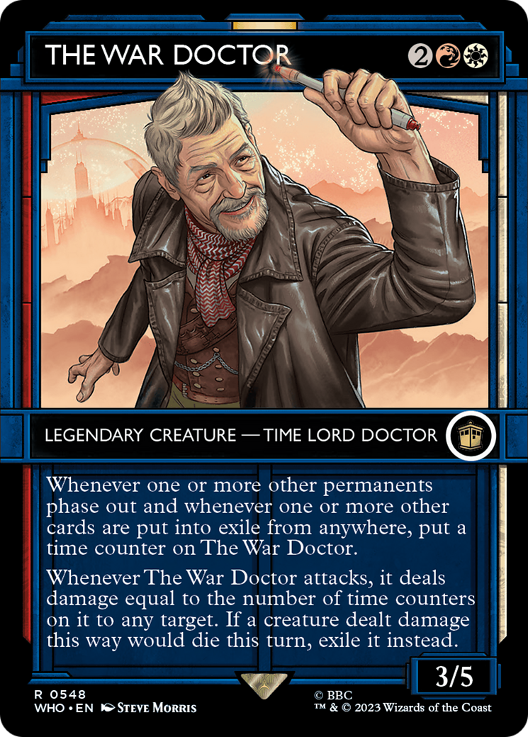The War Doctor (WHO-548) (Showcase) (Borderless)