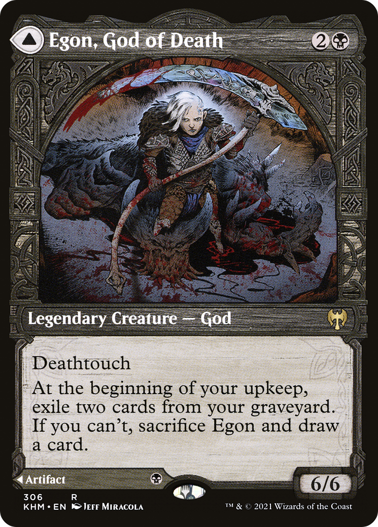 Egon, God of Death // Throne of Death (KHM-306) (Showcase)